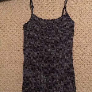 Black and White Patterned Camisole